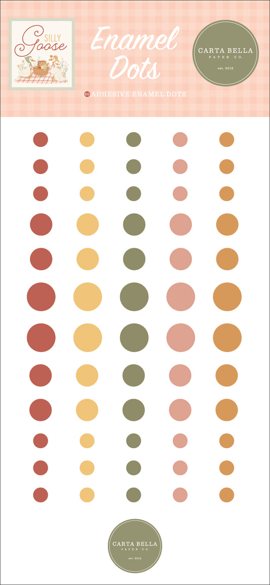 Carta Bella - Silly Goose Collection - Enamel Dots