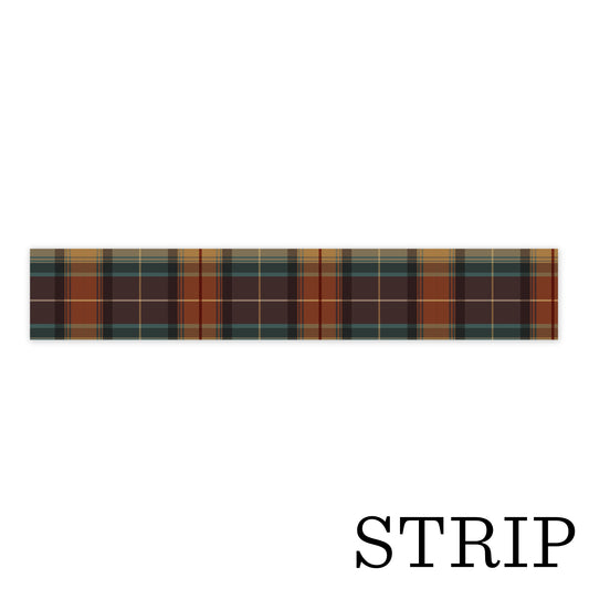 Carta Bella Paper - Here Comes Autum Collection - Washi Tape - Pumpkin Patch Plaid