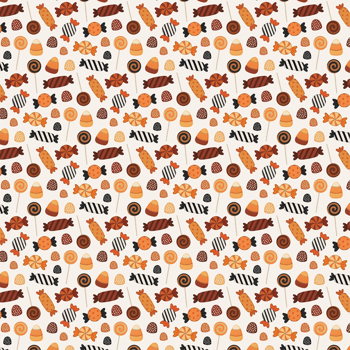 Carta Bella Paper - Handmade Halloween Collection - 12 x 12 Double Sided Paper - Spooky Treats