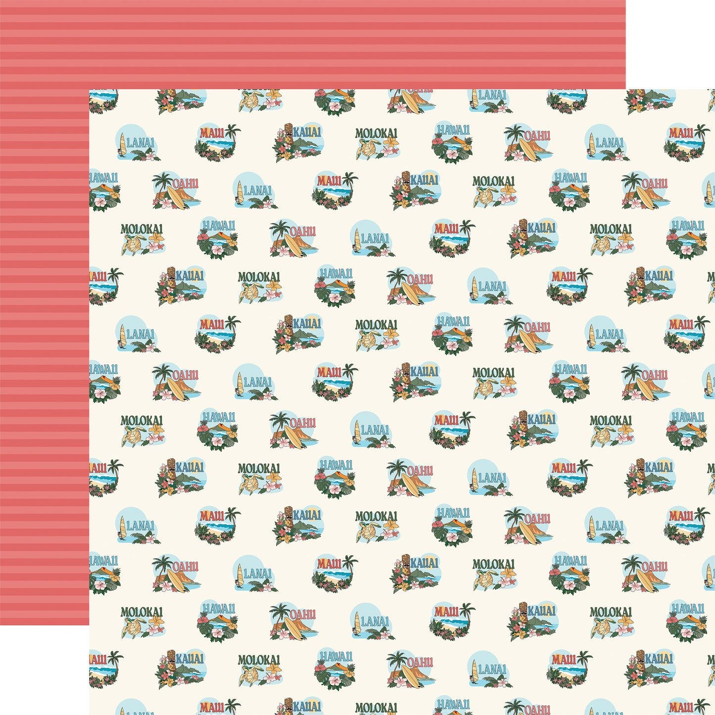 Carta Bella Paper - Hawaii Collection - 12 x 12 Collection Kit