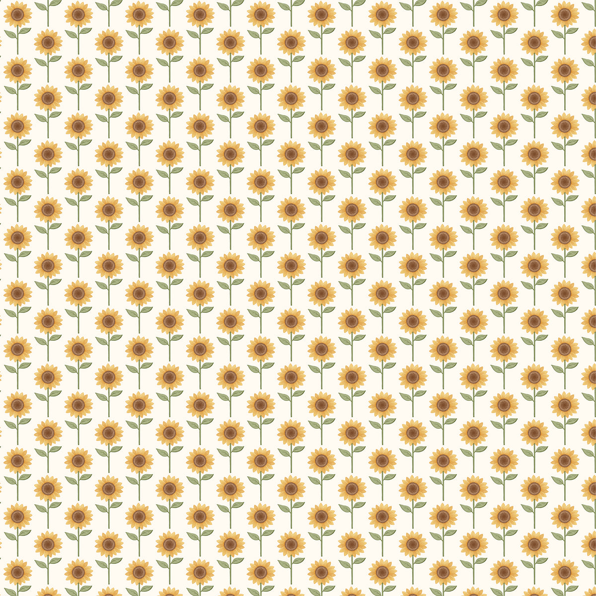 Carta Bella Paper - Home Sweet Home Collection - 12 x 12 Double Sided Paper - Stand Tall Sunflower