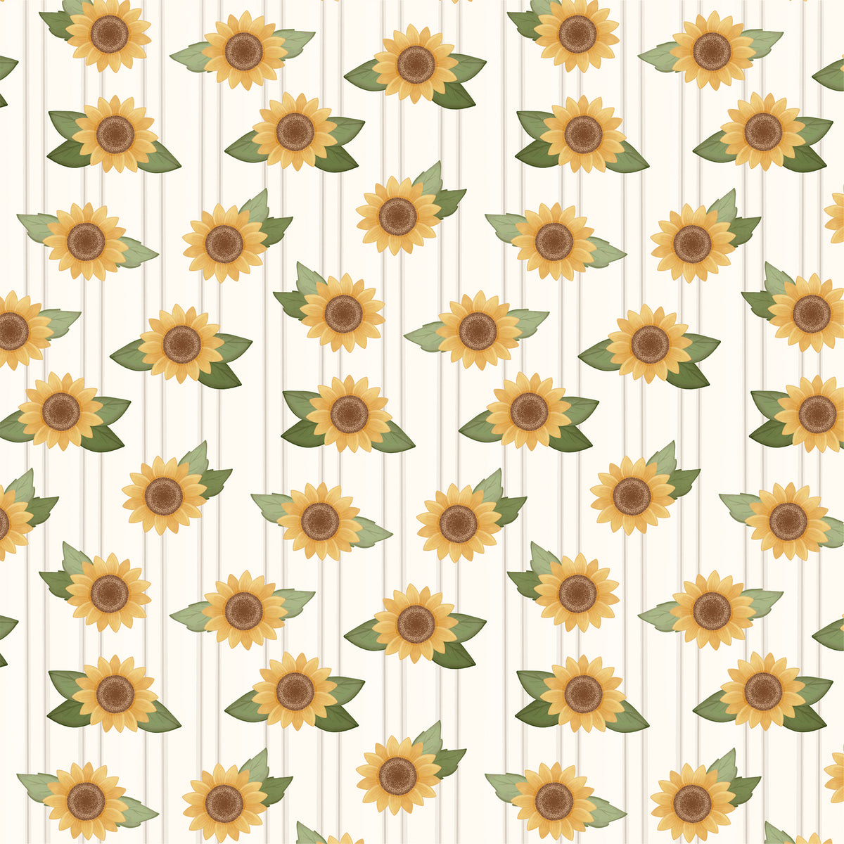 Carta Bella Paper - Home Sweet Home Collection - 12 x 12 Double Sided Paper - Sunflower Days