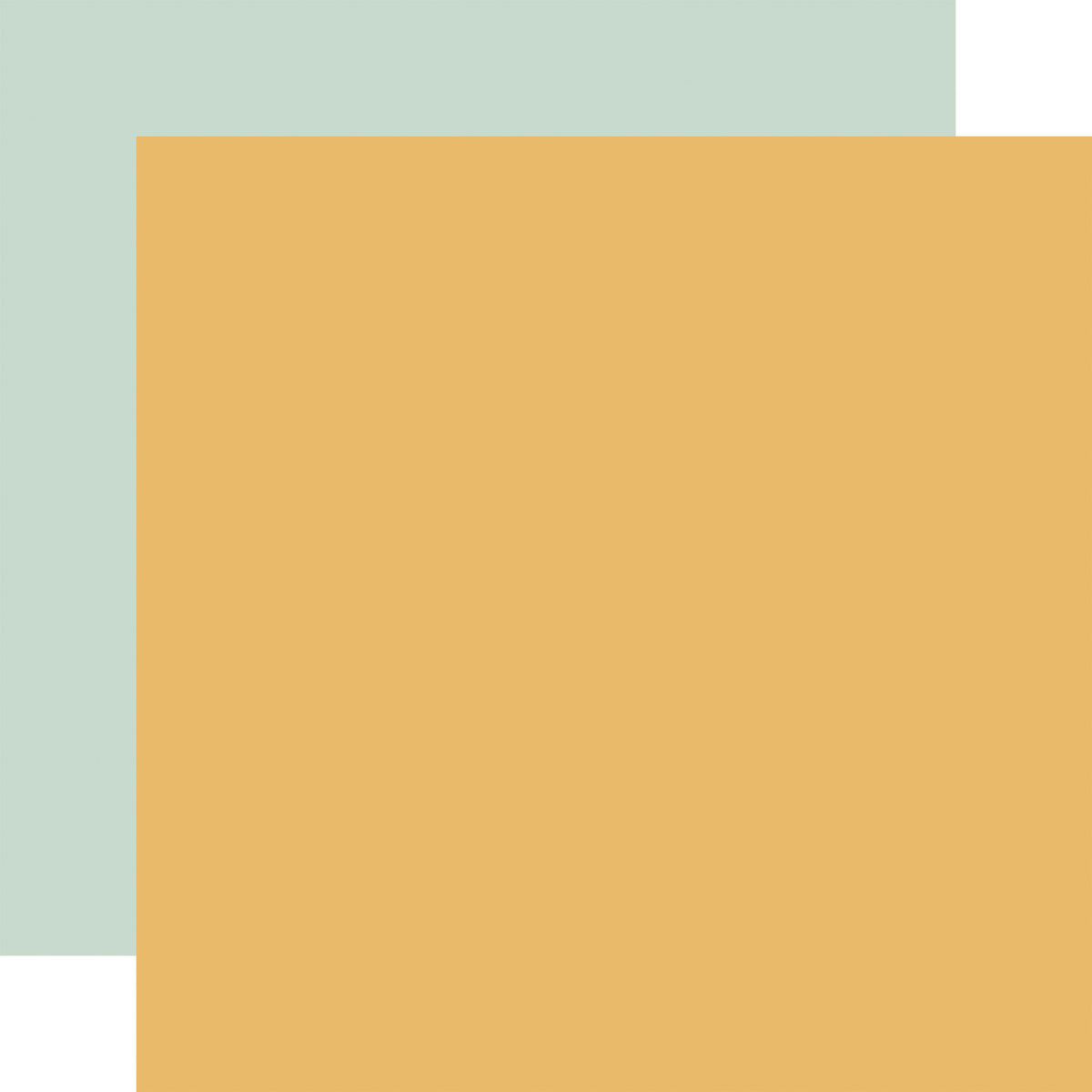 Carta Bella Paper - Home Sweet Home Collection - 12 x 12 Double Sided Paper - Yellow - Light Teal