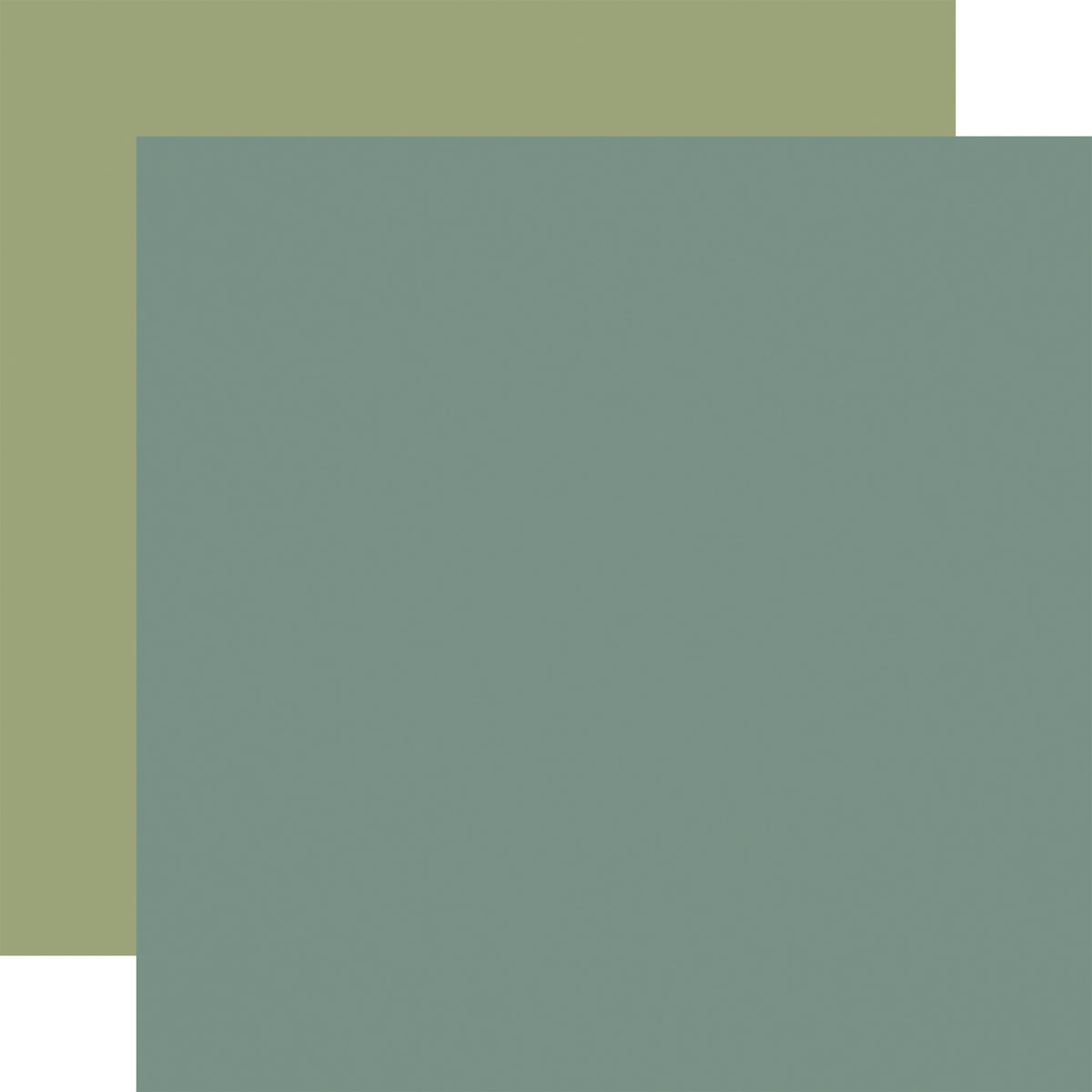 Carta Bella Paper - Home Sweet Home Collection - 12 x 12 Double Sided Paper - Teal - Green