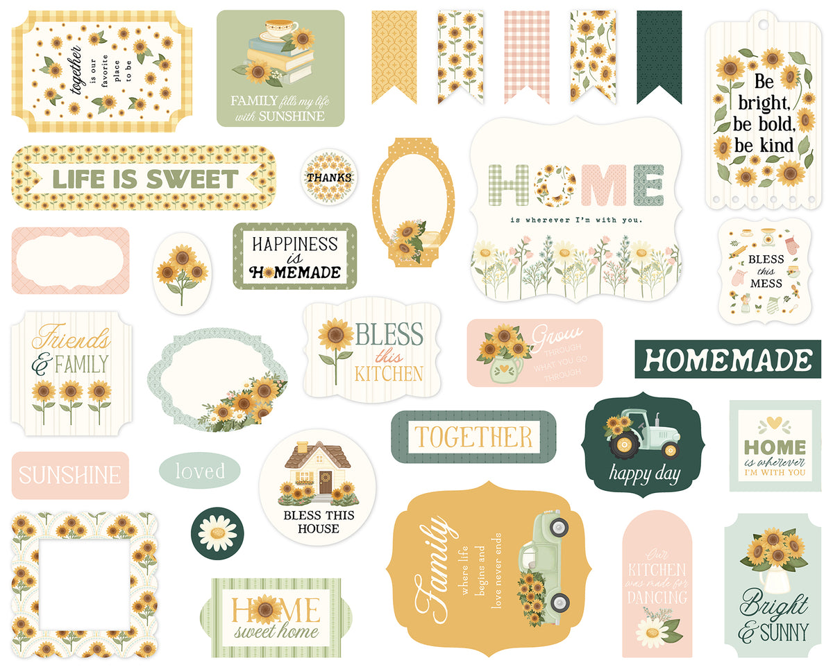 Carta Bella Paper - Home Sweet Home Collection - Ephemera