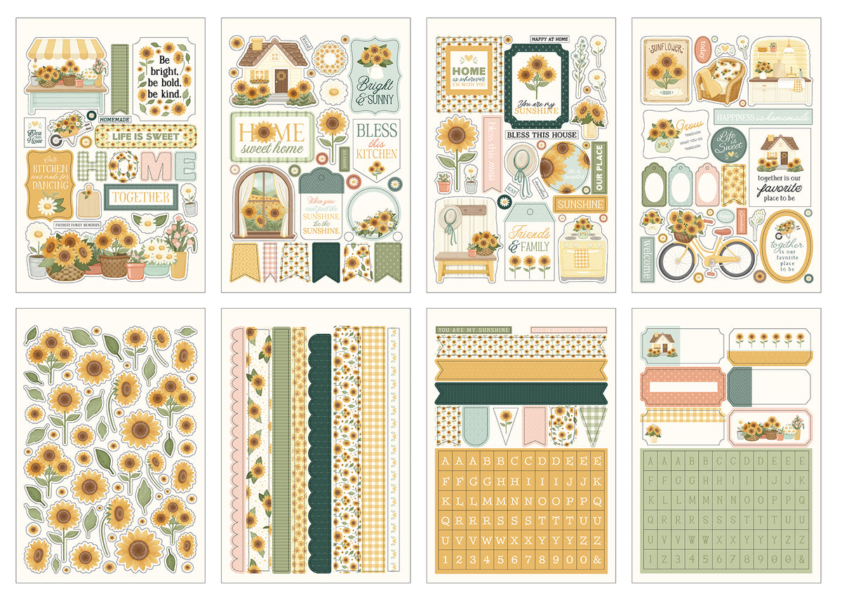 Carta Bella Paper - Home Sweet Home Collection - Sticker Book