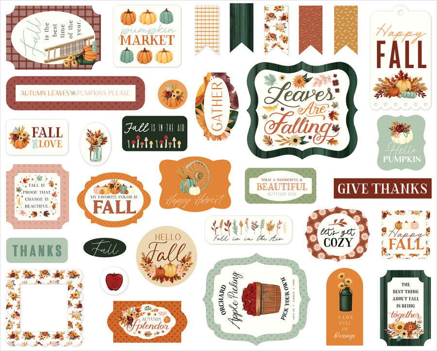 Carta Bella - Harvest Collection - Ephemera