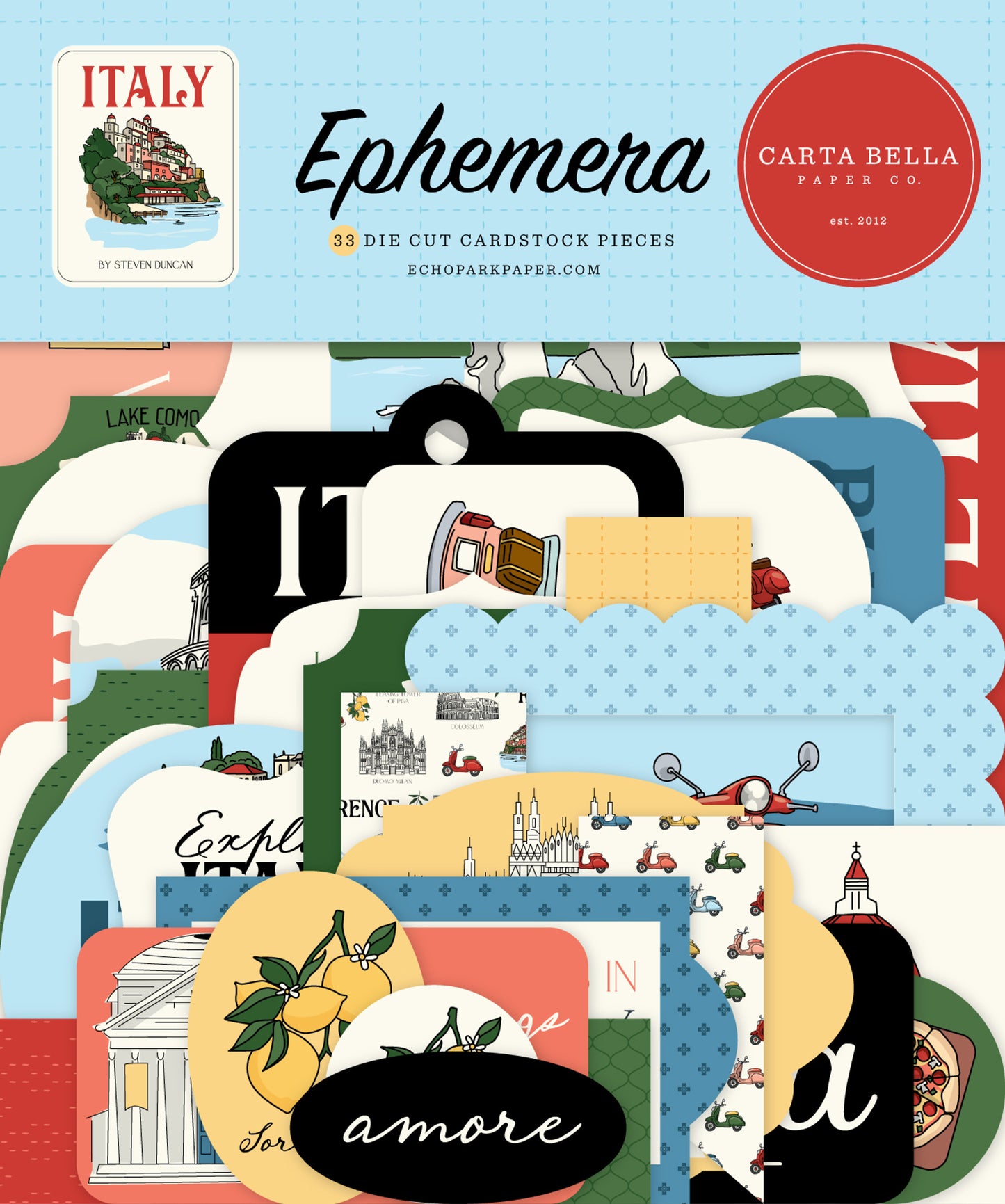 Carta Bella - Italy Collection - Ephemera
