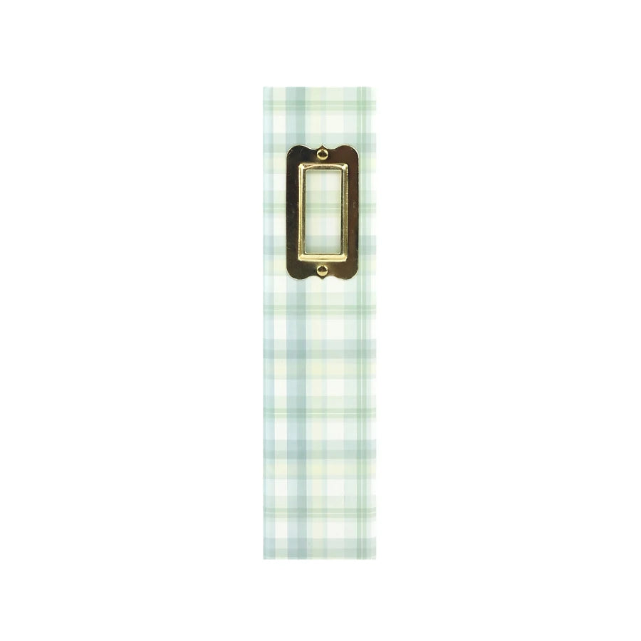 Carta Bella Paper - Little Lullabies Baby Boy Collection - 6 x 8 Album - Little Gentleman Plaid
