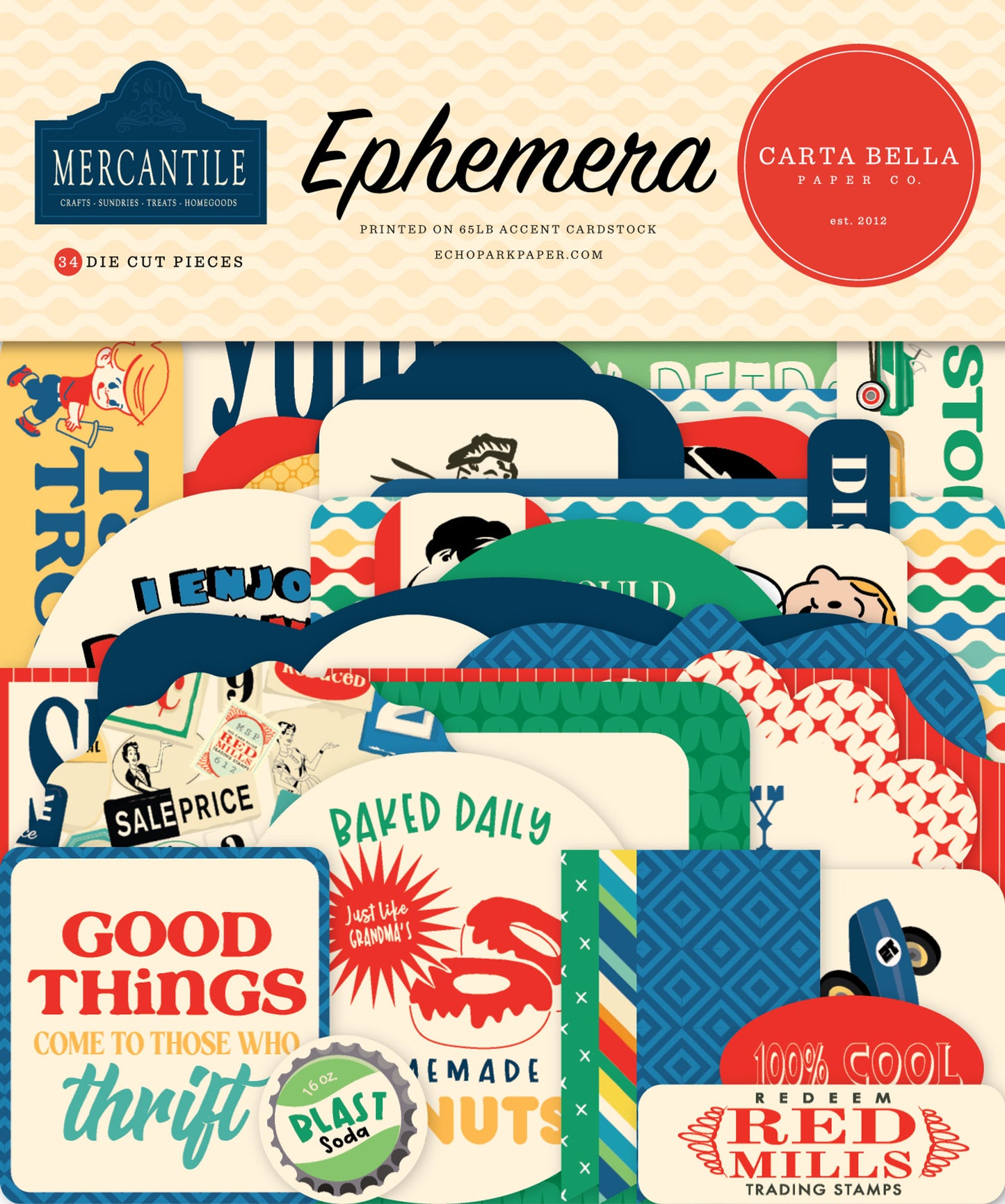 Carta Bella - Mercantile Collection - Ephemera
