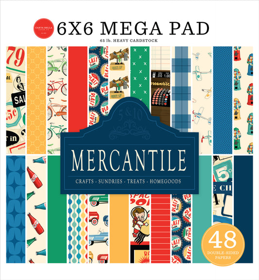 Carta Bella - Mercantile Collection - 6 x 6 Mega Pad