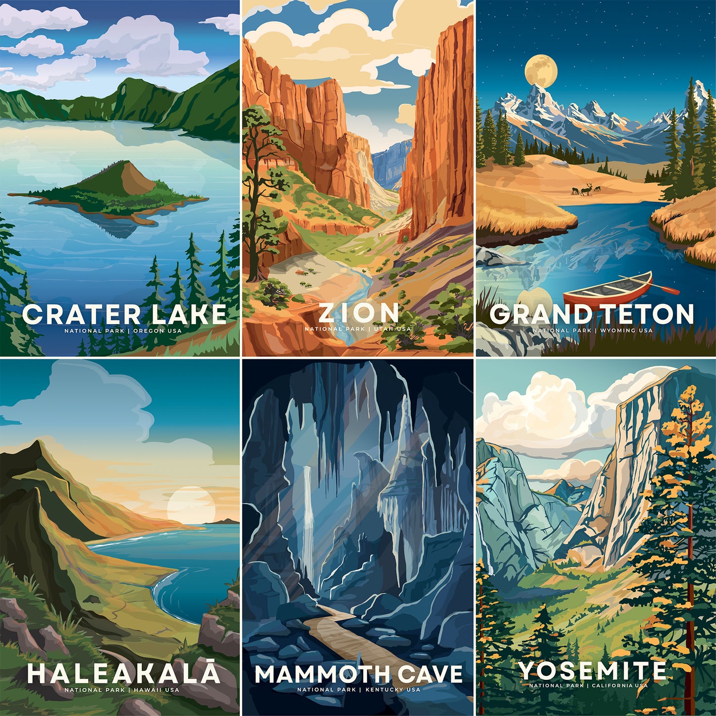 Carta Bella Paper - National Parks No. 2 Collection - 12 x 12 Double Sided Paper - Discover Journaling Cards