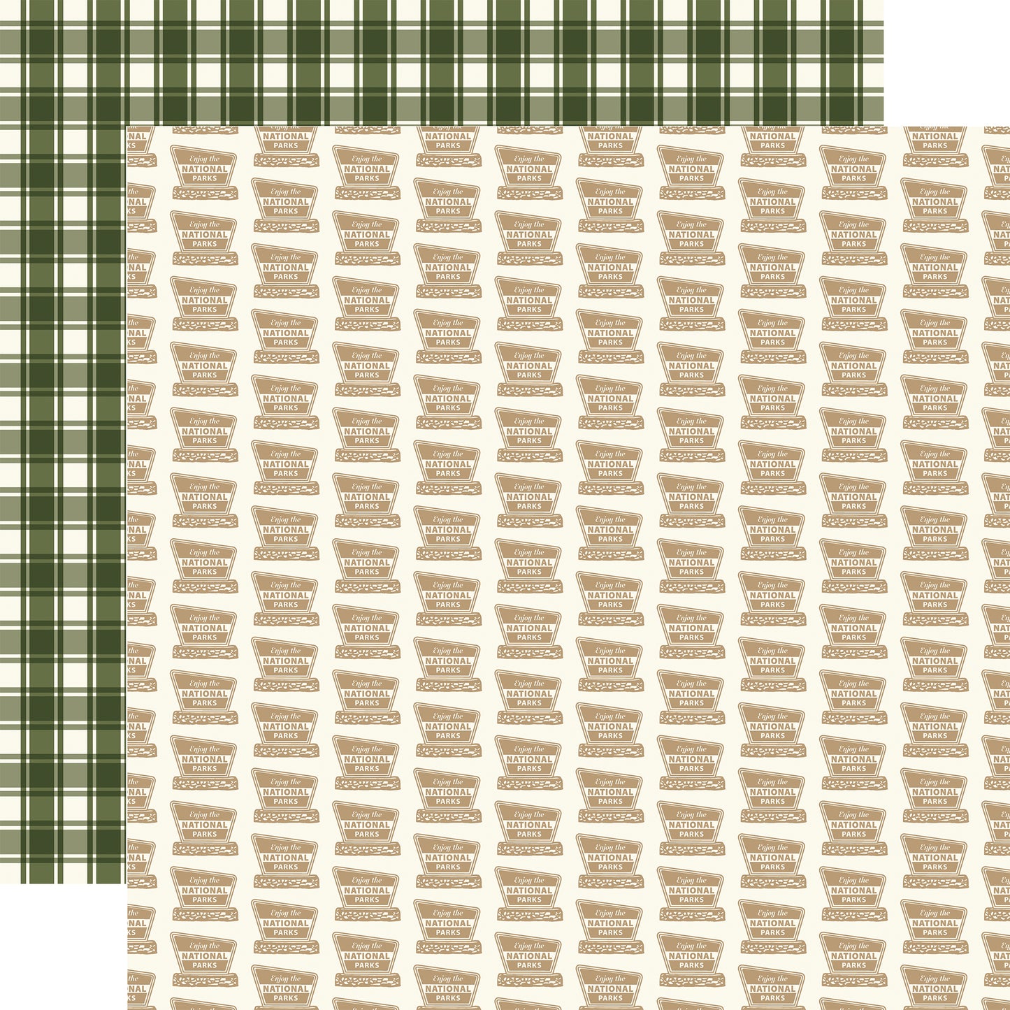 Carta Bella Paper - National Parks No. 2 Collection - 12 x 12 Double Sided Paper - Enjoy The National Parks