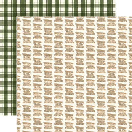 Carta Bella Paper - National Parks No. 2 Collection - 12 x 12 Double Sided Paper - Enjoy The National Parks