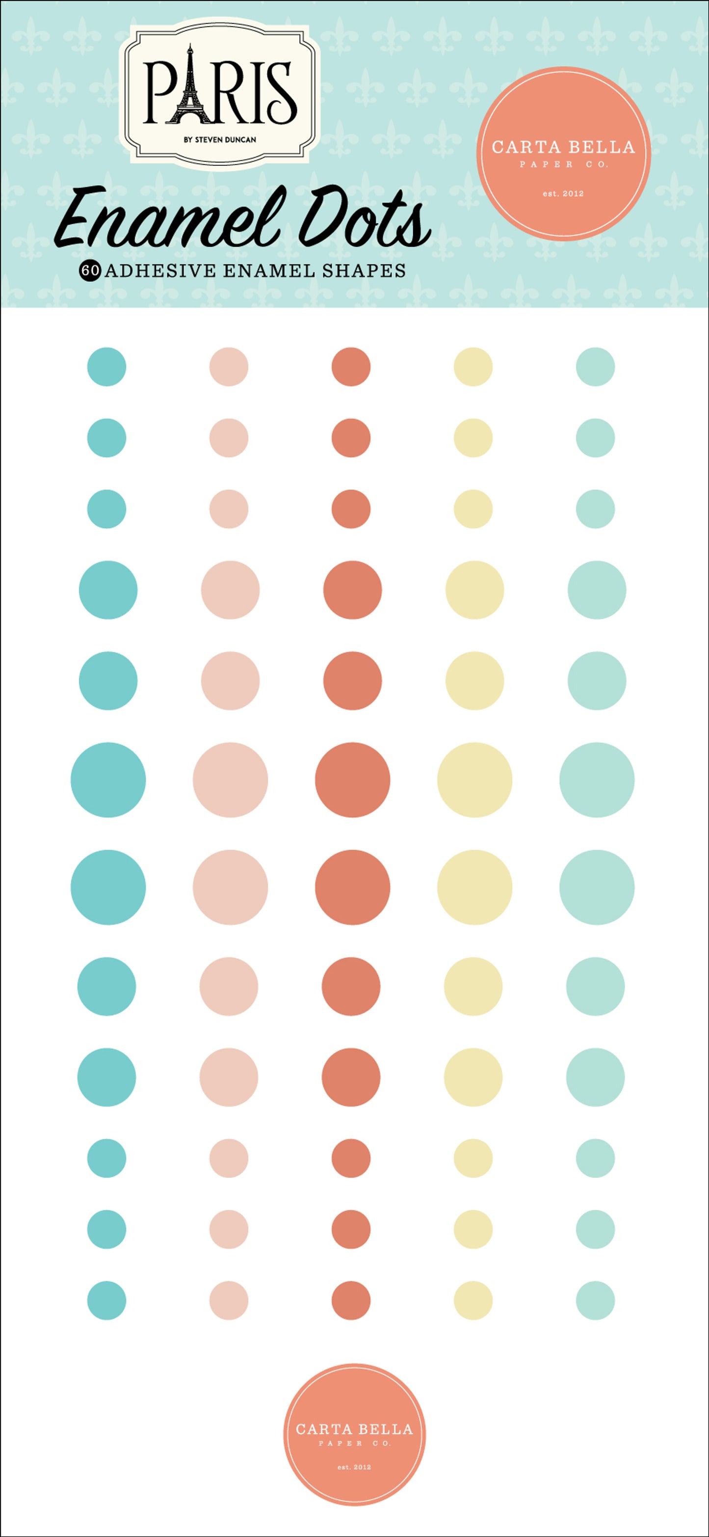 Carta Bella - Paris Collection - Enamel Dots
