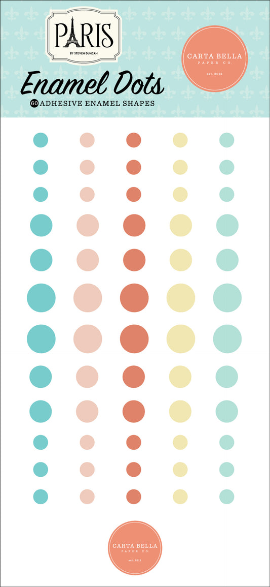 Carta Bella - Paris Collection - Enamel Dots