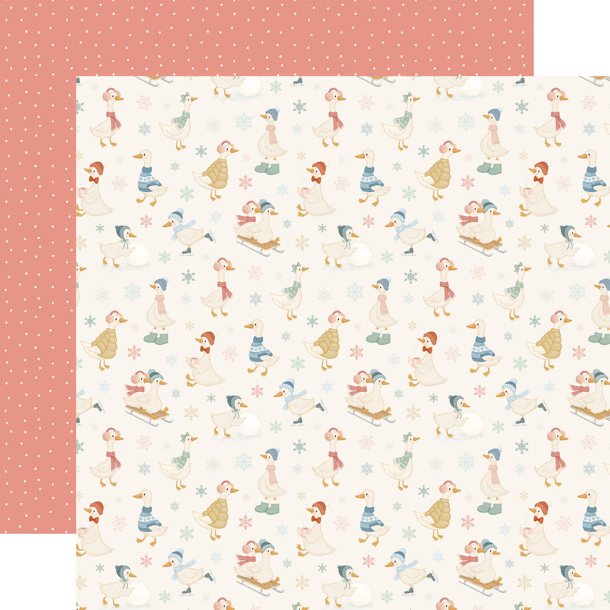 Carta Bella Paper - Silly Goose Winter Collection - 12 x 12 Collection Kit