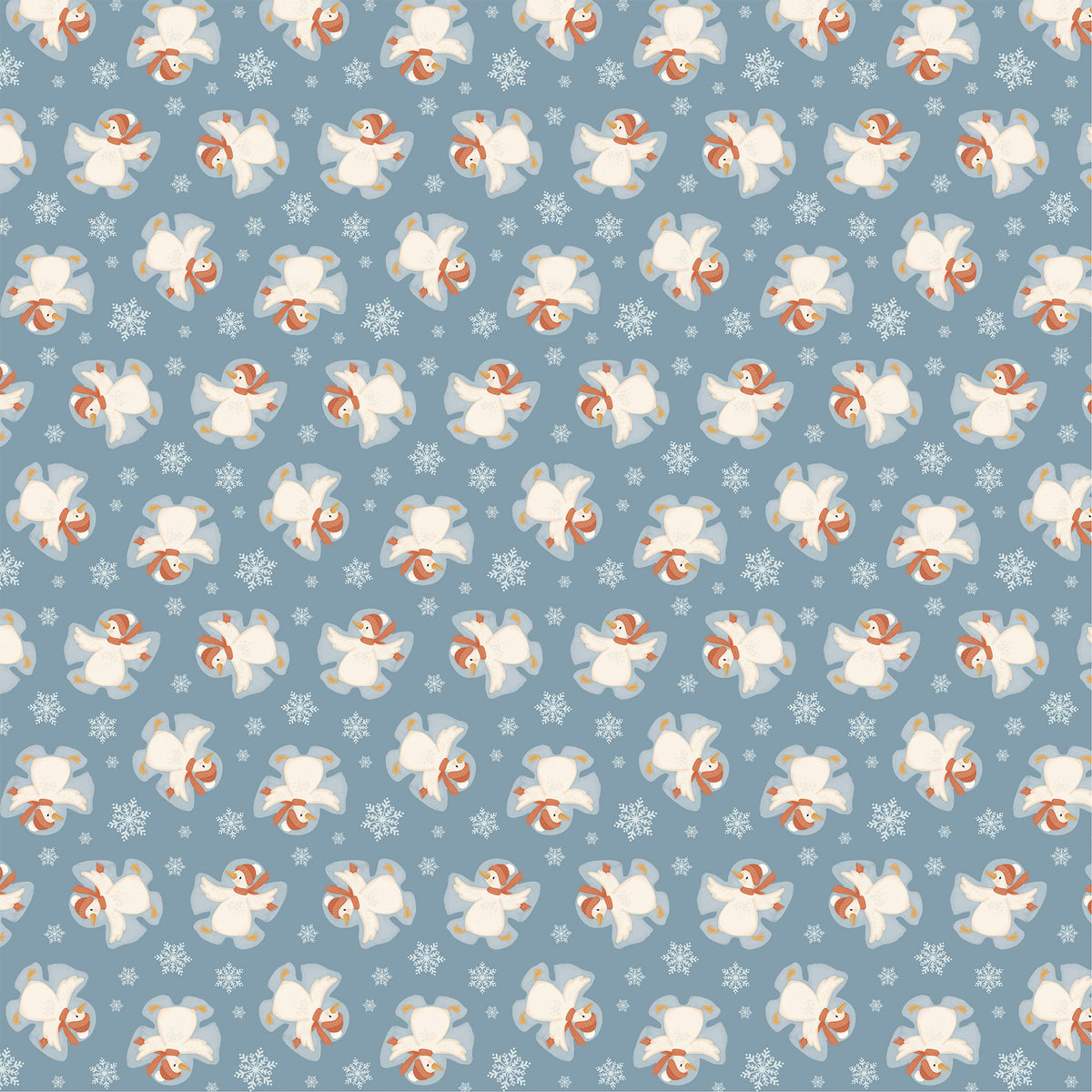 Carta Bella Paper - Silly Goose Winter Collection - 12 x 12 Double Sided Paper - 4 x 4 Journaling Cards