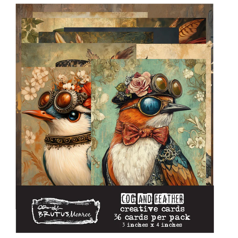 Brutus Monroe - Nested In Friendship Collection - Creative Cards - Cogs And Feather