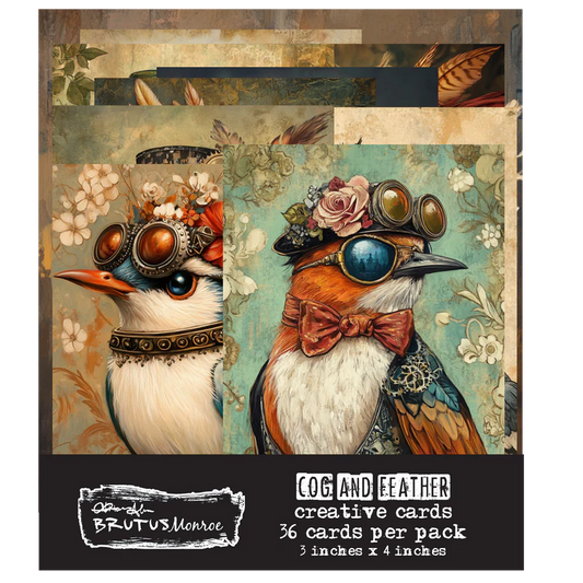 Brutus Monroe - Nested In Friendship Collection - Creative Cards - Cogs And Feather
