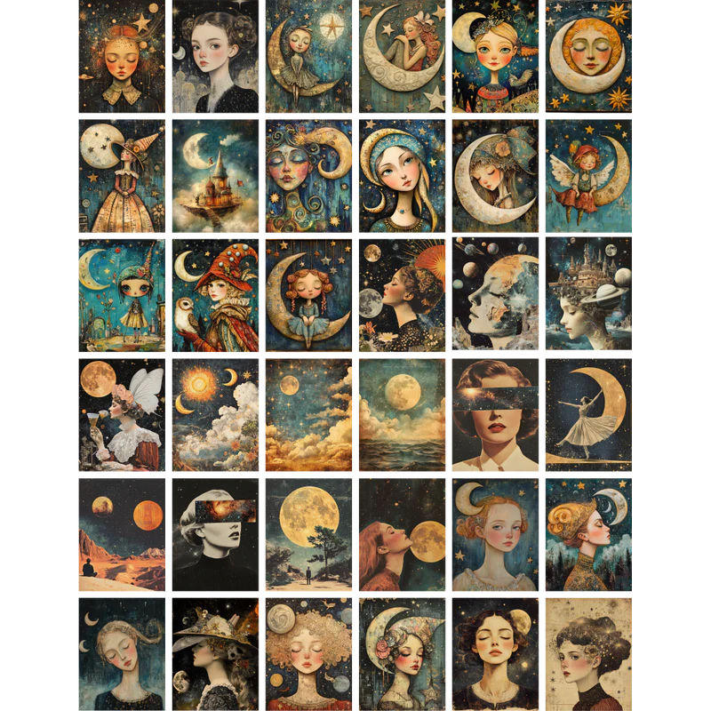 Brutus Monroe - Wonderland Collection - Creative Cards - Celestial Skies