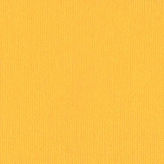 Bazzill 12 x 12 Textured Cardstock - Classic Yellow