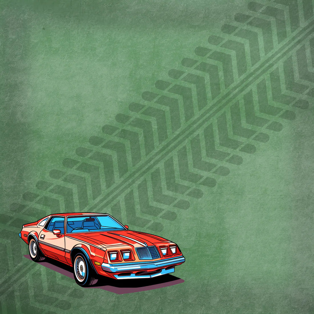 SSC Designs - Classic Cars Collection - 12 x 12 Double-Sided Scrapbook Paper - Old Men & Classic Cars