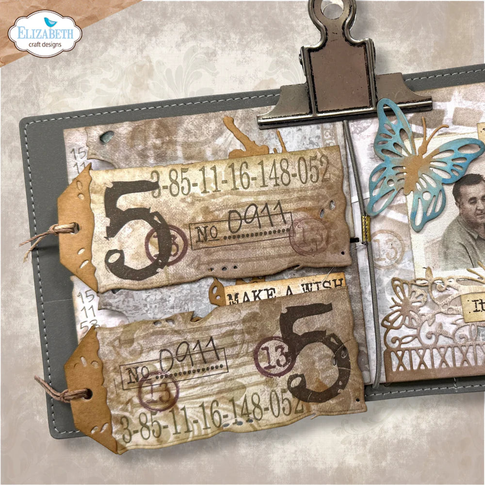 Elizabeth Craft Designs - Hello You Collection - Clear Photopolymer Stamps - Scribbles