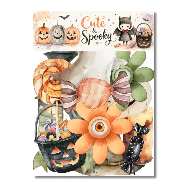 SSC - Cute & Spooky Collection - 12 x 12 Collection Pack With Ephemera