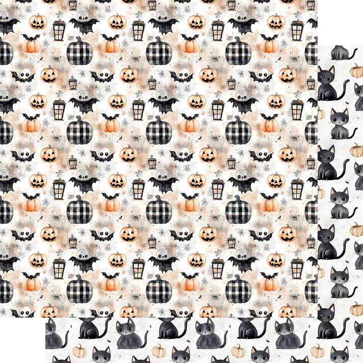 SSC - Cute & Spooky Collection - 12 x 12 Collection Pack With Ephemera