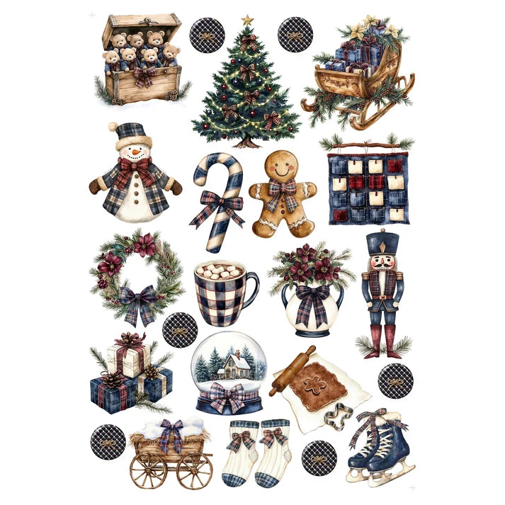 SSC - Country Winter Collection - 12 x 12 Collection Pack With Ephemera (Copy)