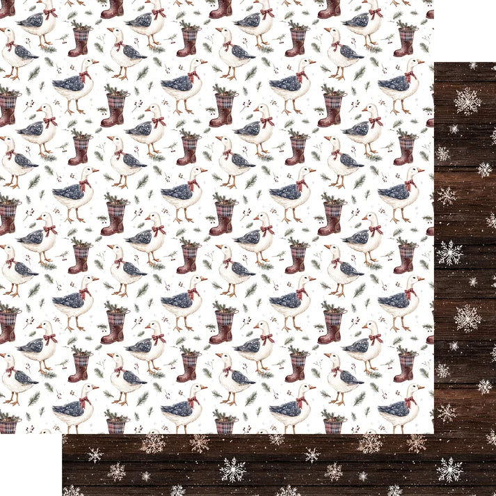 SSC - Country Winter Collection - 12 x 12 Collection Pack With Ephemera (Copy)