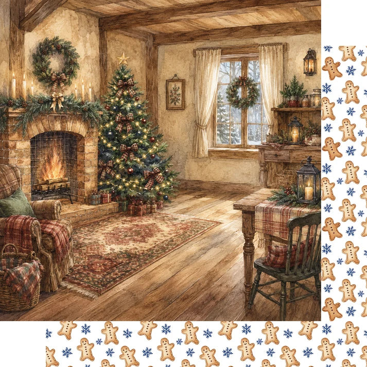 SSC - Country Winter Collection - 12 x 12 Collection Pack With Ephemera (Copy)