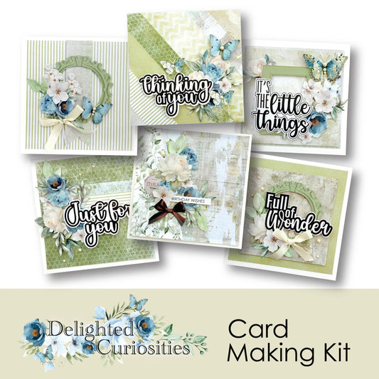 Uniquely Creative - Delighted Curiosities Collection - Card Making Kit
