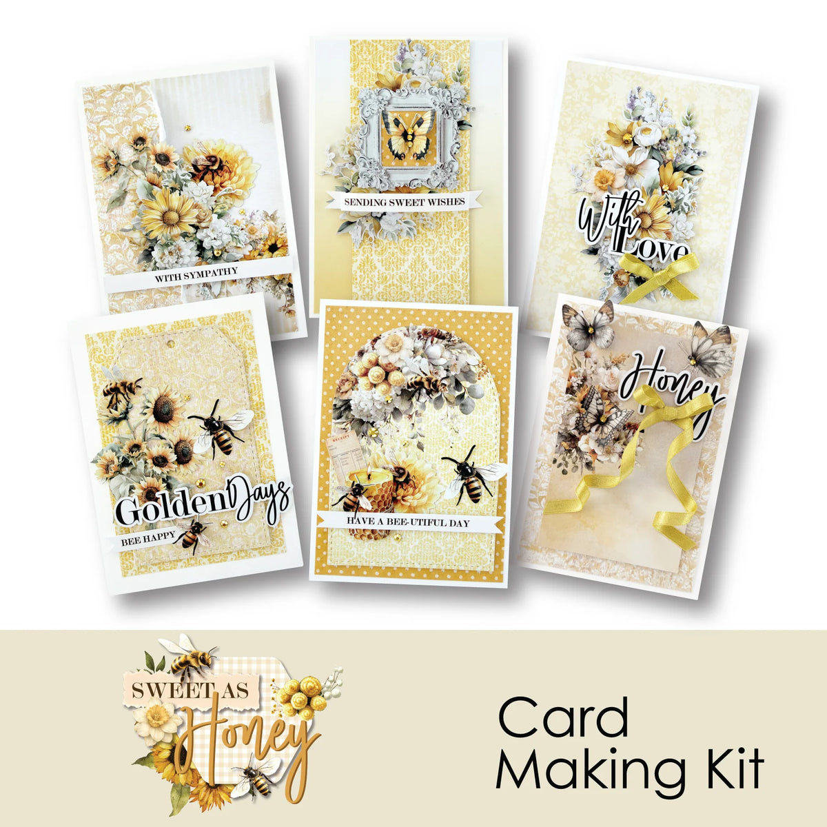 Uniquely Creative - Sweet As Honey Collection - Card Making Kit
