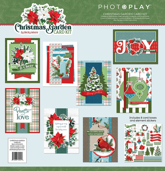 PhotoPlay - Christmas Garden Collection - Card Kit