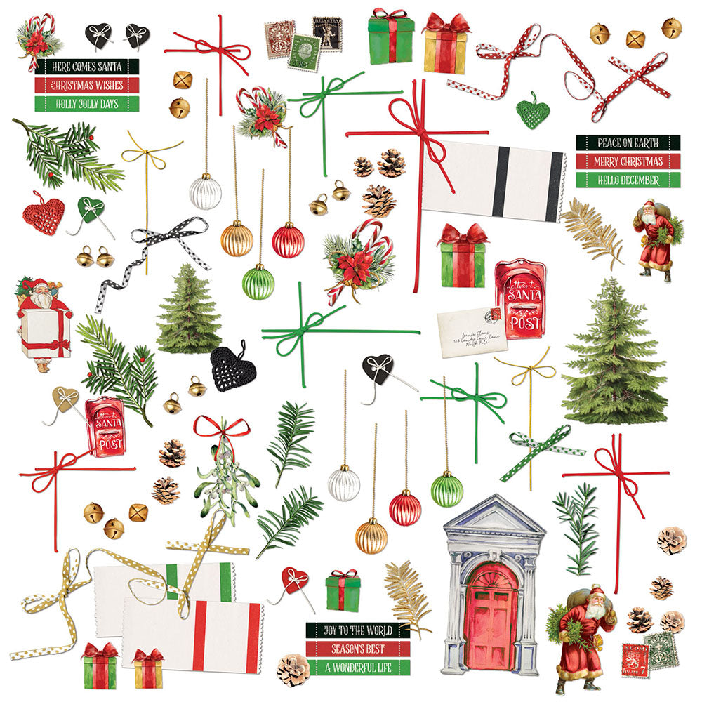 49 and Market - Christmas Spectacular Collection - Laser Cut Elements - General