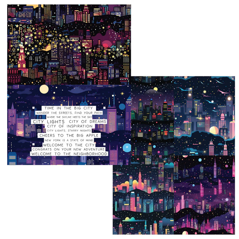 Brutus Monroe - City View | DuoFoil Washi Sheet