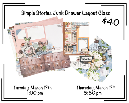 Simple Stories - Junk Drawer Layouts Class