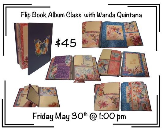 Flipbook Class with Wanda Quintana - May 30th
