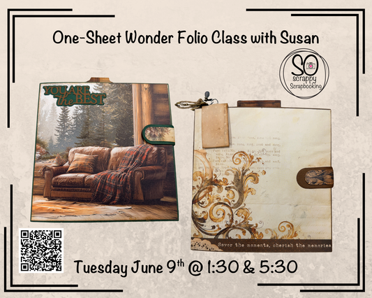 Folio Class with Susan - Tuesday June 9th