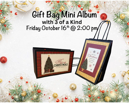 October Retreat Gift Bag Mini Album with 3 of a Kind's Janet & Kelli