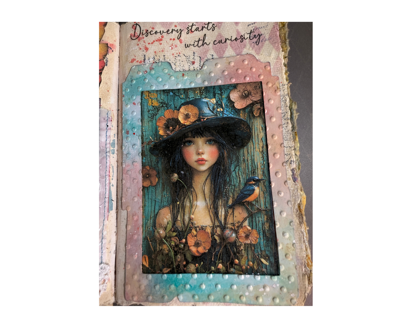 The Joy of Creating - Discover Mixed Media Art Journaling -  Returning Students - July 18th
