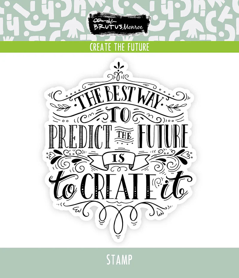 Brutus Monroe - Nested In Friendship Collection - Clear Photopolymer Stamps - Create The Future