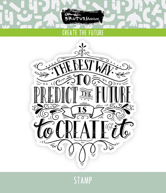 Brutus Monroe - Nested In Friendship Collection - Clear Photopolymer Stamps - Create The Future
