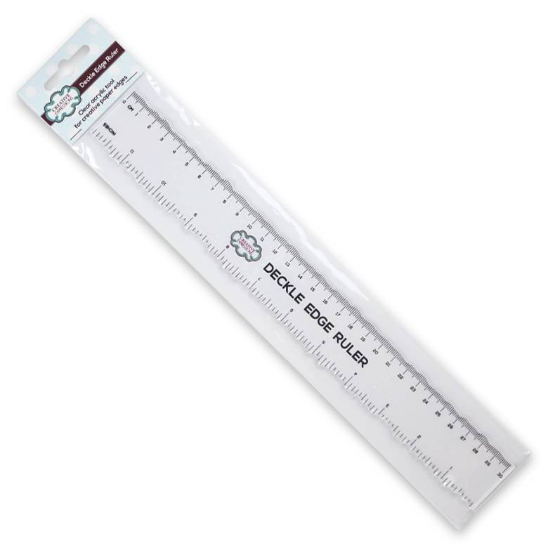 Creative Expressions - Deckle Edge Ruler =