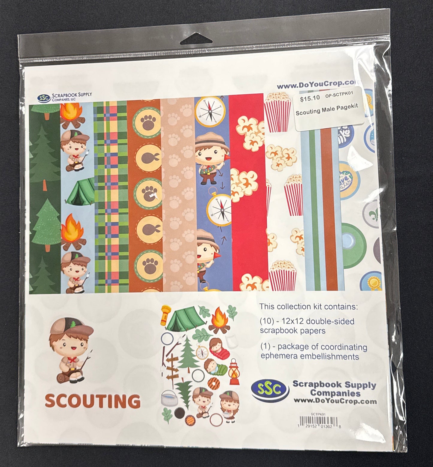 SSC Designs - Earning My Badges  Collection Kit - Boy