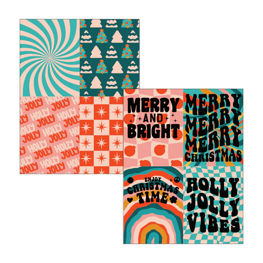 Brutus Monroe - Merry and Bright | DuoFoil Washi Sheet