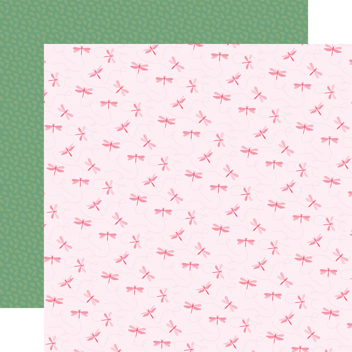 Echo Park - Dragonfly Collection -12 x 12 Double-Sided Paper - Free To Fly