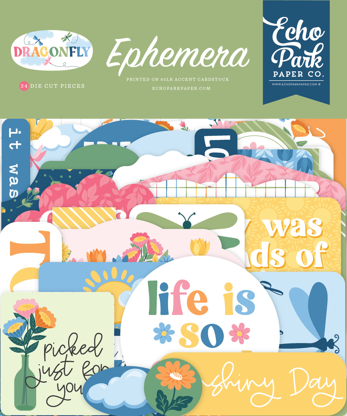 Echo Park - Dragonfly Collection - Ephemera